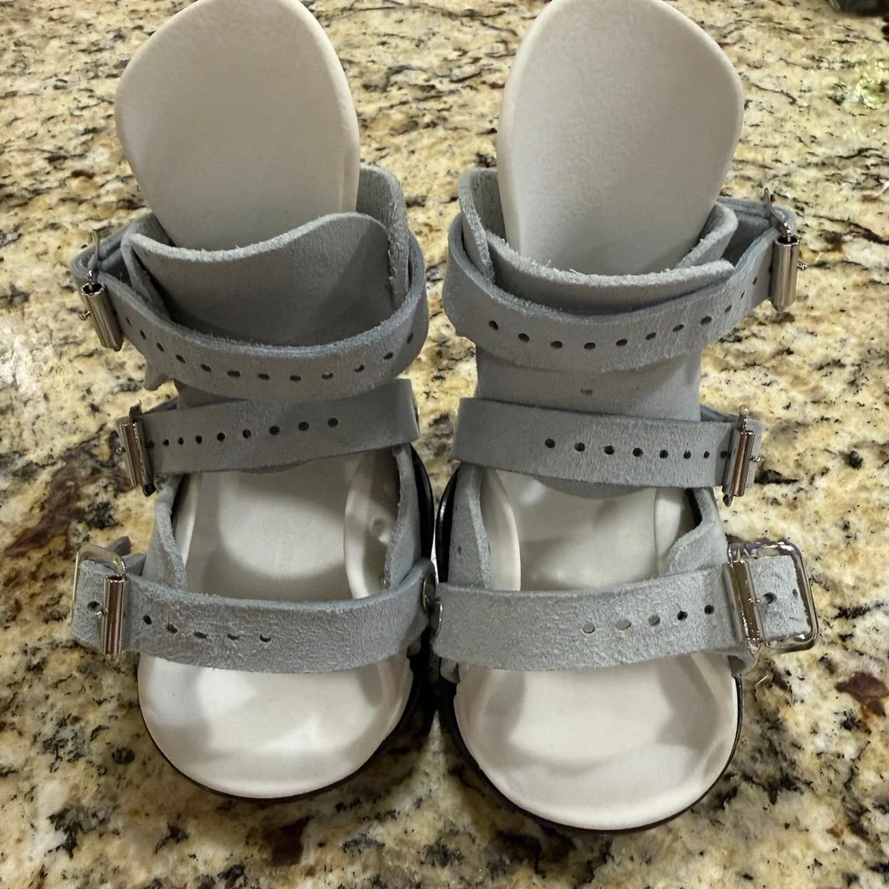Clubfoot Boots Braces Dobbs Ponseti Leather‎ Straps Size 1